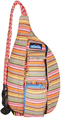 Kavu mini pachet de sling pentru pungi de frânghie împletite - Stripe Aloha