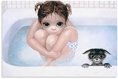 Big Eyes Margaret Keane, poster de artă pentru pictură pentru copii, estetică camere Afise de artă de perete picturi de artă