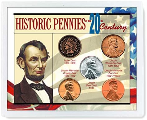 Moneda americană comori penny istoric din secolul XX