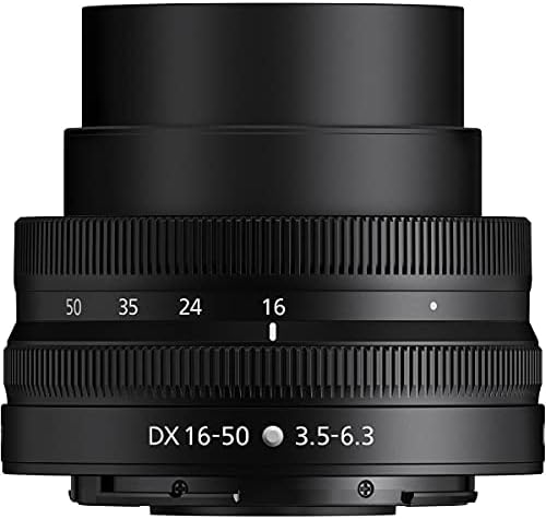 Nikon Nikkor Z DX 16-50mm f/3.5-6.3 VR Lentile, pachet cu Prooptic Pro Digital Digital 46mm Filtru UV multi acoperit, cârpă