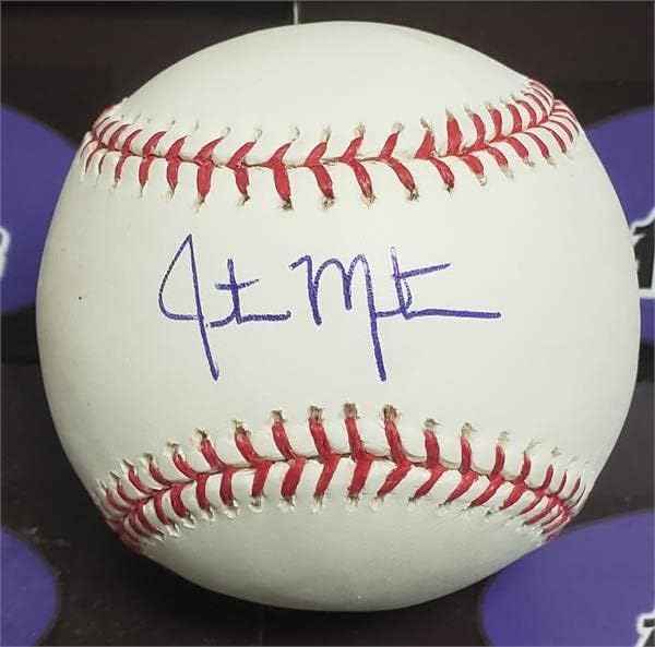 Justin Masterson Autografat Baseball - baseball -uri autografate
