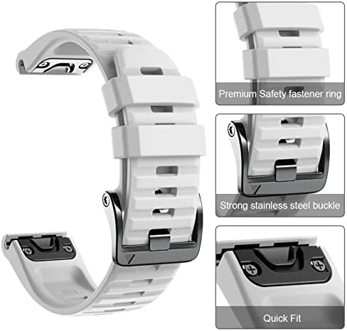 DAVNO Silicon Quick Release Watchband curea pentru Garmin Fenix 7x 7 6x Pro Ceas EasyFit încheietura Band 26 22mm curea