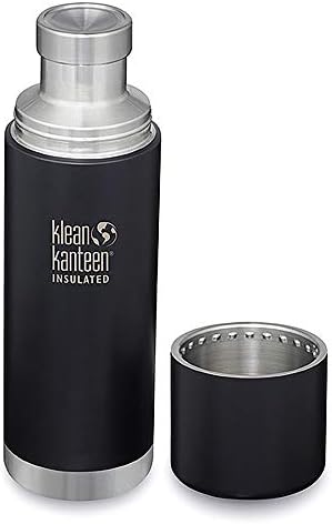 Klean Kanteen 19322064921075 Sticlă izolată TKPRO, 2,5 fl oz, negru de șist