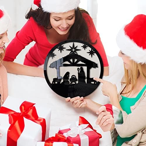 Pacoco Decorații de Crăciun pentru casă interioară Cadouri de încălzire pentru noi case de Crăciun decorațiuni interioare de