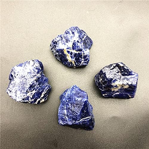 SEEWOODE AG216 1 buc naturale brute Sodalite brut cuarț pietre pretioase roci Specimen Reiki vindecare Home Decor pietre naturale și minerale cadou