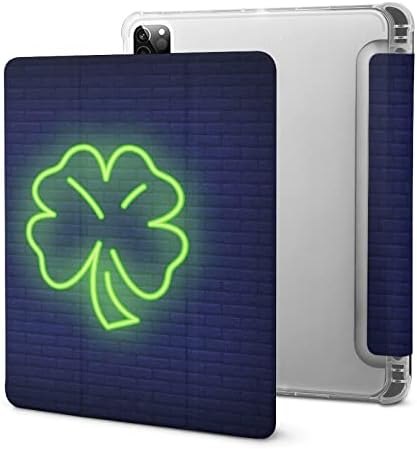 Patru frunze Carcasă Neon Clover pentru iPad Tablet Cover de protecție iPad Pro 2021 （11in）
