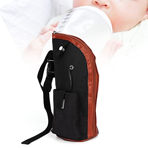 Kisangel 3sets cu mai cald Sterilizator masina Cupa incalzitor negru acoperă accesorii sticla Baby de sac portabil Universal