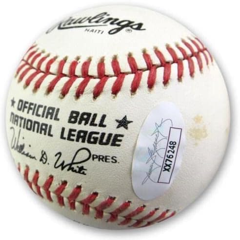 Willie Mays a semnat autografat NL Baseball San Francisco Giants JSA XX76248 - Baseballs autografate