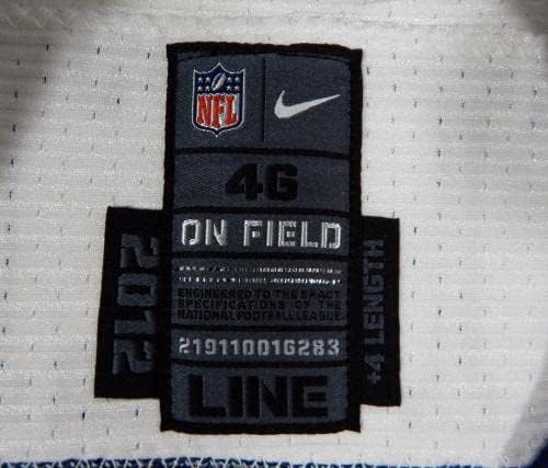 2012 Dallas Cowboys Doug GRATUIT #68 Joc emis Jersey Navy Ziua Recunoștinței TB 463 - Joc NFL nesemnat folosit tricouri folosite