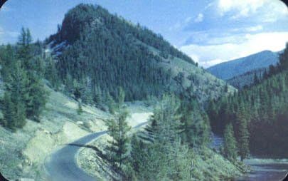 Jackson Hole, carte poștală din Wyoming