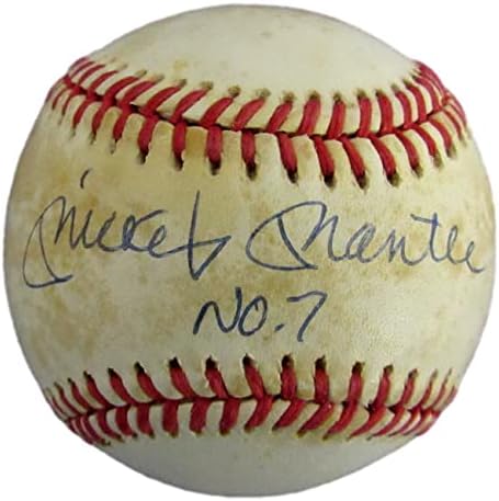 Mickey Mantle HOF Rawlings Oal Baseball Yankees PSA/ADN - baseballs autografate