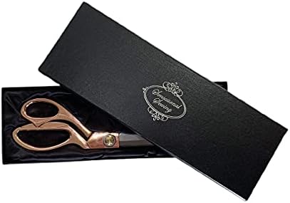 Sensational cusut rose auriu roz foarfece de cusut pentru profesioniști din țesături - cadou frumos în cutie, cu foarfece de
