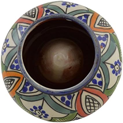 Scrumiere ceramice marocane făcute manual fără fum cu culori vii terasa interioară în aer liber