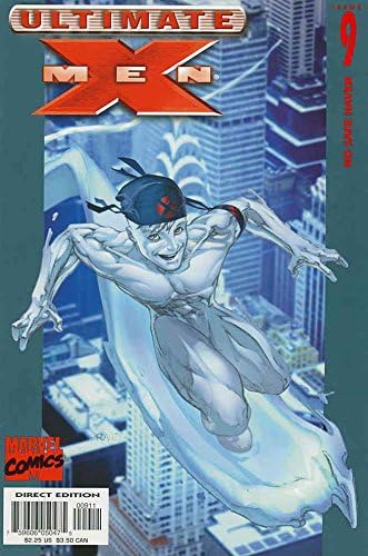 Ultimate X-Men 9 FN; carte de benzi desenate Marvel / Mark Millar Iceman