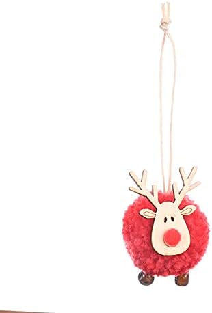 Decorații de vacanță de Crăciun decorațiuni de Crăciun de Crăciun Familie Ornamente de Crăciun frumoase ornamente de Crăciun Arbore de Crăciun Pandantiv Plank Elk Pandantiv de Crăciun Familia Decor de vacanță