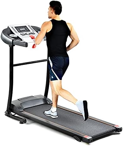 Benzi de alergare electrică cu 12 programe automate și 3 moduri, mersul pe jos de jogging exercițiu de alergare cu LCD înclinat și Pulse Monitor pentru antrenament pentru exerciții interioare