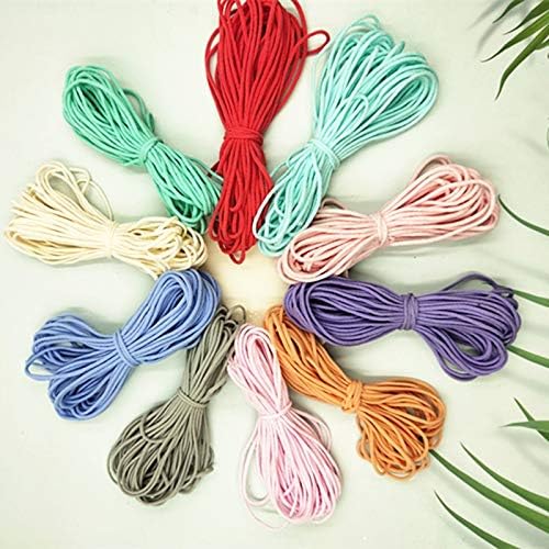 SELCRAFT 1m-500m bandă elastică colorată Goma elastica bandă elastică bandă elastică îmbrăcăminte DIY Meșteșug Elastique Couture