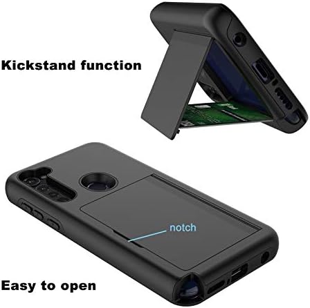 Tiflook pentru Moto G Stylus Case 2020, pentru Moto G Power 2020 Case, Dual Layer Hybrid Shockproof Hard plastic Cover cauciuc