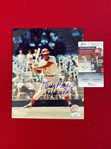 Tony Perez, Autographed 8x10 Foto w/Hof Ins rarce/Vintage - Fotografii MLB autografate