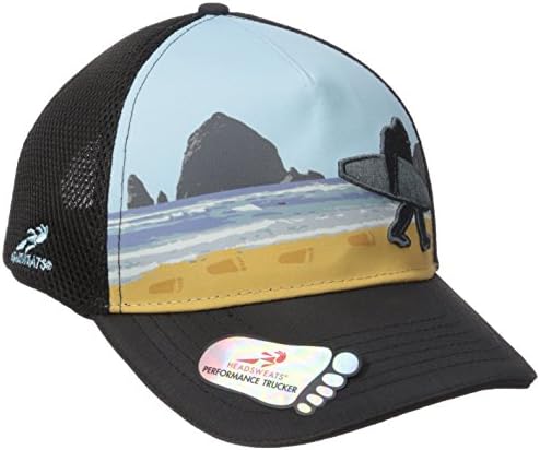Headsweats Trucker Hat-Soft Tech 5 Panou sublimat Bigfoot Surf