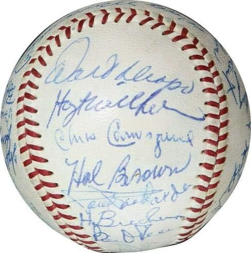 Frumoasa echipă din Baltimore Orioles din 1959 a semnat American League Baseball PSA ADN - baseball -uri autografate