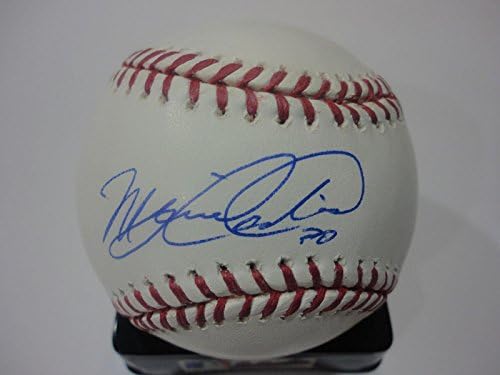 Miguel Olivo Seattle Mariners Marlins a semnat autografat M.L. Baseball w/coa - baseball -uri autografate