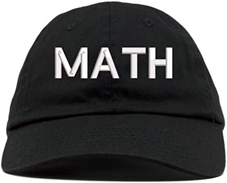 Matematica îmbrăcămintei de nivel superior face din America să gândească mai greu brodat cu profil scăzut coroană moale unisex de baseball pălărie de tată de baseball