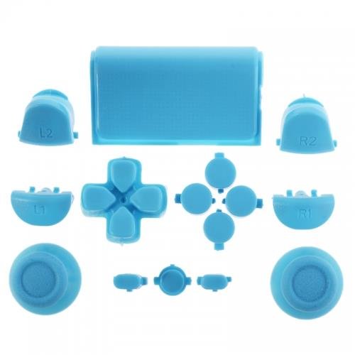 Modfreakz® Buton Full Set Touch Pad DPAD albastru deschis pentru PS4 Gen 1,2 V1 Controller