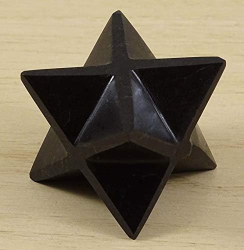 Armonizează turmalina neagră 8 puncte Merkaba stele vindecare Reiki Energie Geometrie Sacră Piatră minerală