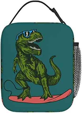 Dinosaur Lunch Box Pentru Fete Portabile Izolate Leakproof Saci De Prânz Pentru Femei Thermal Cooler Bag Reutilizabile Copii