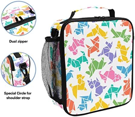CCBUY Cute Dog Print izolat Pranz Bag Pentru Copii Femei impermeabil Picnic prânz Box Bag Travel depozitare pungi termice sac