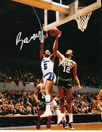 Dick Barnett Los Angeles Lakers Acțiune semnată 8x10 - Fotografii autografate NBA