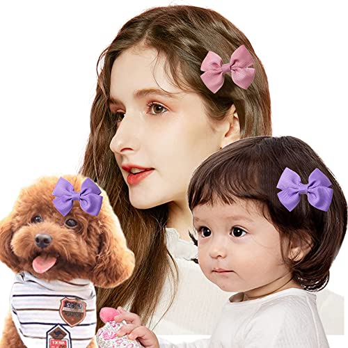 16buc Baby Girl păr Bow Clipuri agrafe, asortate Accesorii de par Aligator Clip pentru fetițe Toddler Copii adolescenti