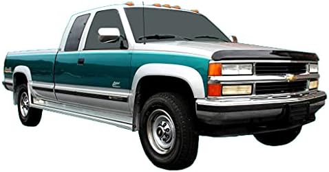 Phoenix Graphix Decal destinat pentru 1988 1989 1990 1991 1992 1993 1994 Chevrolet GMC Truck Decal Drips Blazer - Silver/Negru