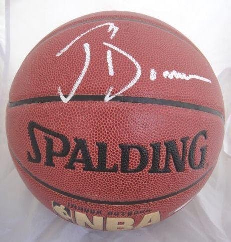 Joe Dumars a semnat Spalding Basketball interior/în aer liber JSA - baschet autografat