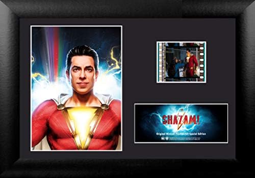 Trend Setters Shazam - DC Comics Superhero - Prezentare desktop pentru celule de film - cu clip de film de 35 mm