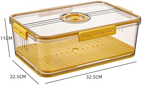 Doubao frigider cutie de depozitare Container cu filtru de timp fructe & amp; Legume scurgere sigilate cutie de depozitare