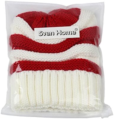 Sven Home Soft Slouchy Beanies tricot Iarna caldă UNISEX CAP DE Bărbații pentru femei groase pentru femei
