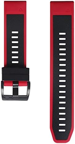 EGSDSE 26 22mm silicon cu benzi cu bandă de ceas cu silicon pentru Garmin Fenix ​​6x 6 Pro Smart Watch Easyfit Wrist Band 5