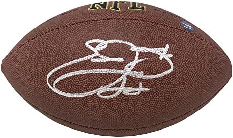 Emmitt Smith a semnat Wilson Super Grip de dimensiuni complete NFL fotbal - fotbal autografat