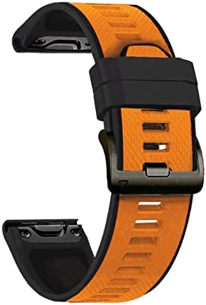 FKIMKF 26 22mm silicon cu benzi cu benzi de ceas cu silicon pentru Garmin Fenix ​​6x 6 Pro Smart Watch Easyfit Wrist Band 5