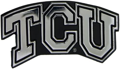 Emblema automată cromată a broaștelor cu coarne NCAA TCU