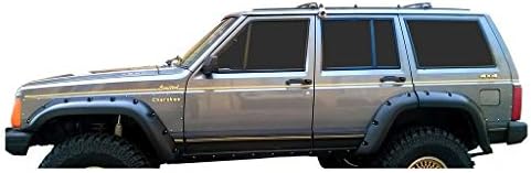 Înlocuirea Phoenix Graphix pentru 1987 1988 1989 1990 Jeep Cherokee Limited XJ Camion Decals Drips Graphics - Negru