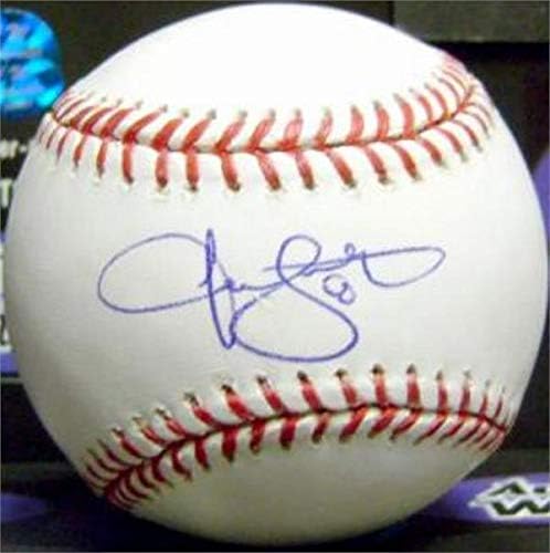 Jason Bartlett Baseball autografat - baseball -uri autografate