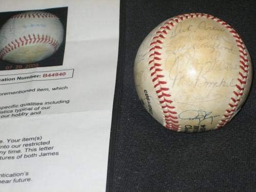 1980 Echipa New York Mets a semnat autografat Feeney Baseball Torre + JSA LOA - Baseballs autografate