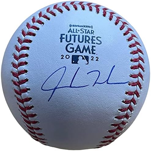 Jordan Walker 2022 Future Game Autographed Major League Baseball - baseball -uri autografate la colegiu