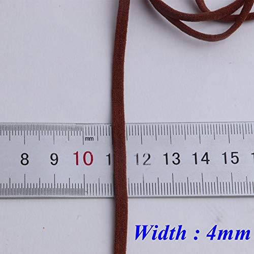 IrisGardenn 4 / 5mm frânghie elastică colorată rotundă bandă de cauciuc plată șir ureche agățat bandă de cablu Accesorii de