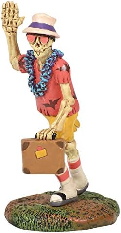 Departamentul 56 Accesorii de colectare a satului Figurina Voyage Bone Halloween, 3 inch, multicolor