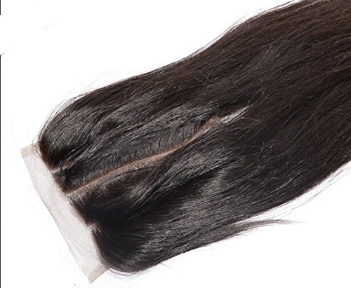 En-gros 8a 3 parte închidere frontală dantelă cu pachete drept mongolă Virgin Hair Bundle oferte 3Bundles și 4 x4 închidere