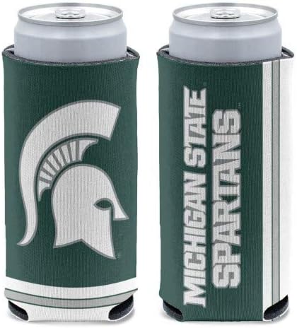 Wincraft NCAA Michigan State Spartans Slim Can Can Cooler, Culorile echipei, O singură dimensiune